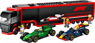 LEGO City 60445 - Camión de F1 con Coches Rb20 Amr24