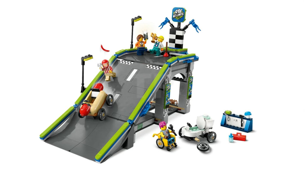 LEGO City 60460 - Pista de Rampa Sin Limitación de Coches de Carreras