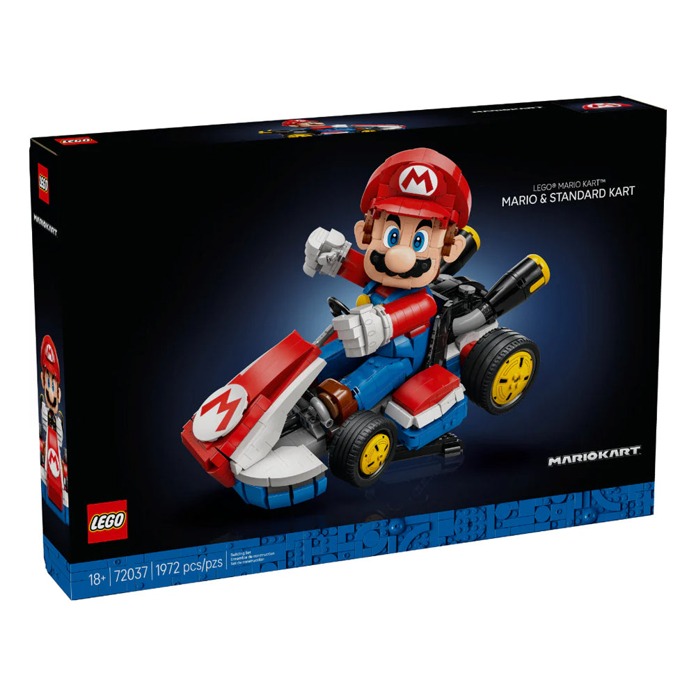 LEGO Super Mario 72037 - Mario Kart - Kart Estándar de Mario