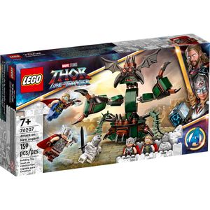LEGO Marvel 76207 - Thor Amor y Trueno Ataque Sobre Nuevo Asgard Marvel