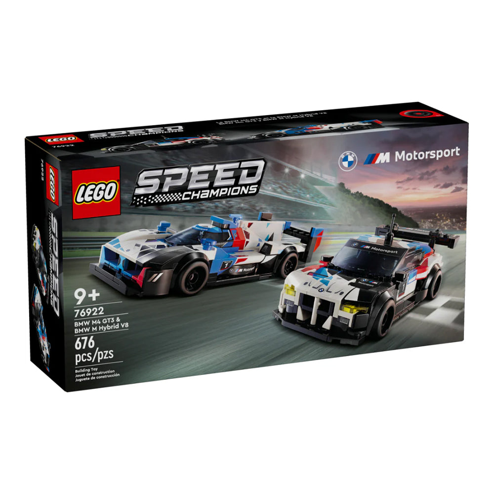 LEGO Speed Champions 76922 - Bmw M4 Gt3 Bmw M Hybrid V8 Coches de Carreras