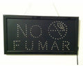 LETRERO LED NO FUMAR 10X19"