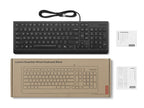 Lenovo - Keyboard - Wireless - Spanish - Bluetooth - Ergonomic Design - All black