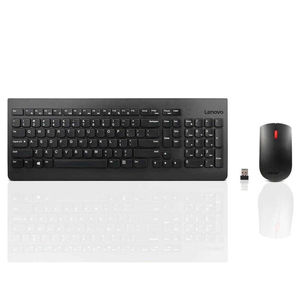 Lenovo - Keyboard and mouse set - Spanish - Wireless - 510