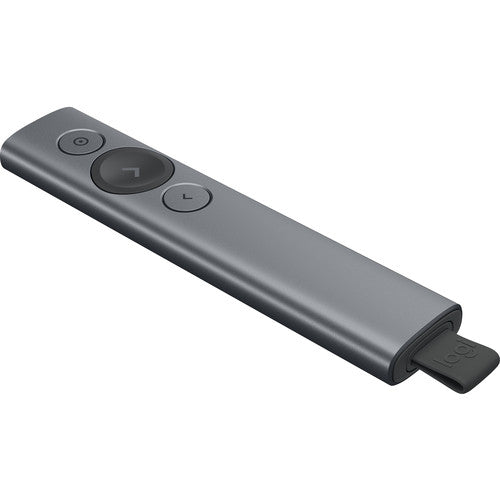 Logitech Spotlight - Control remoto para presentaciones - 3 botones - pizarra