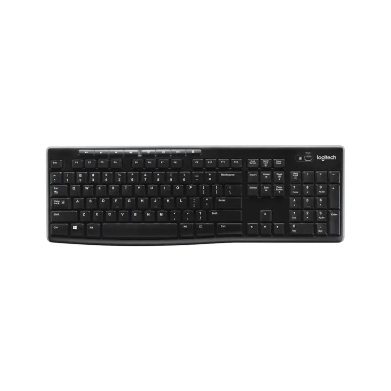 Logitech Wireless Keyboard K270 - Teclado - inalámbrico - 2.4 GHz