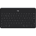 Logitech Keys-To-Go - Teclado - Bluetooth - impermeable - negro