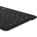 Logitech Keys-To-Go - Teclado - Bluetooth - impermeable - negro