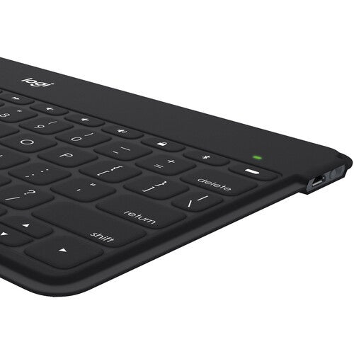 Logitech Keys-To-Go - Teclado - Bluetooth - impermeable - negro