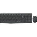 Logitech - Juego de teclado y ratón - MK235 - Español - Inalámbrico - USB - Negro