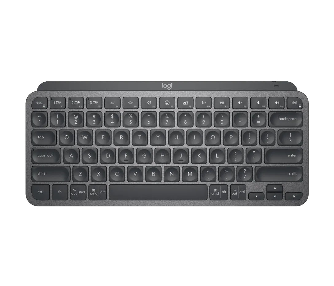 Logitech MX Keys Mini - Teclado - Inalámbrico - Español - USB / Bluetooth - Ergonomic Design - Grafito