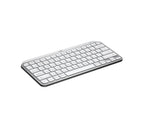 Logitech MX Keys Mini - Teclado - Inalámbrico - Español - USB / Bluetooth 5.0 / Bluetooth - Ergonomic Design - Gris pálido