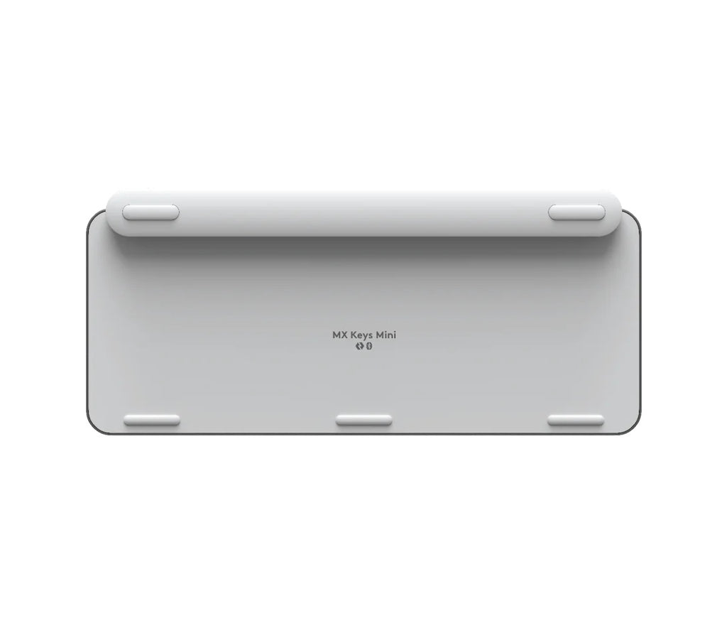 Logitech MX Keys Mini - Teclado - Inalámbrico - Español - USB / Bluetooth 5.0 / Bluetooth - Ergonomic Design - Gris pálido