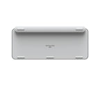 Logitech MX Keys Mini - Teclado - Inalámbrico - Español - USB / Bluetooth 5.0 / Bluetooth - Ergonomic Design - Gris pálido