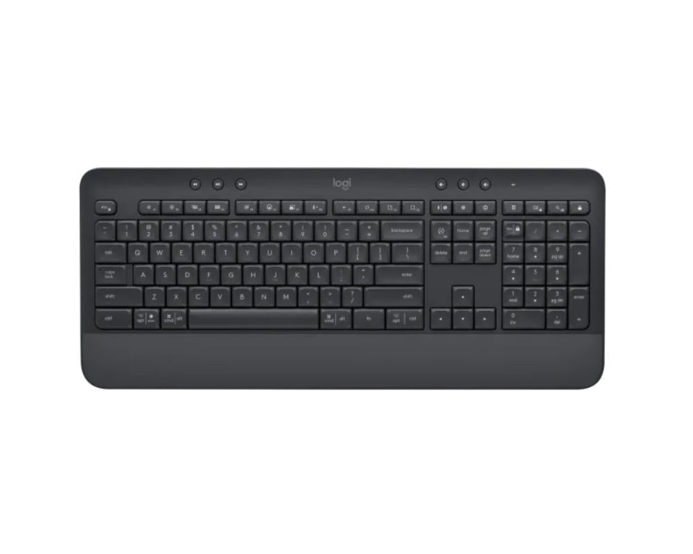 Logitech Signature K650 - Teclado - inalámbrico - Bluetooth 5.1 - QWERTY - Spanish - Grafito