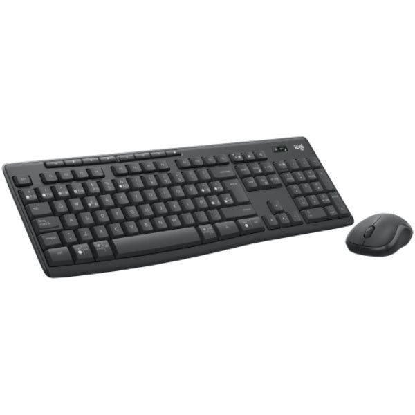 Logitech - Keyboard and mouse set - Wireless - Graphite - MK370 Combo for Business Span