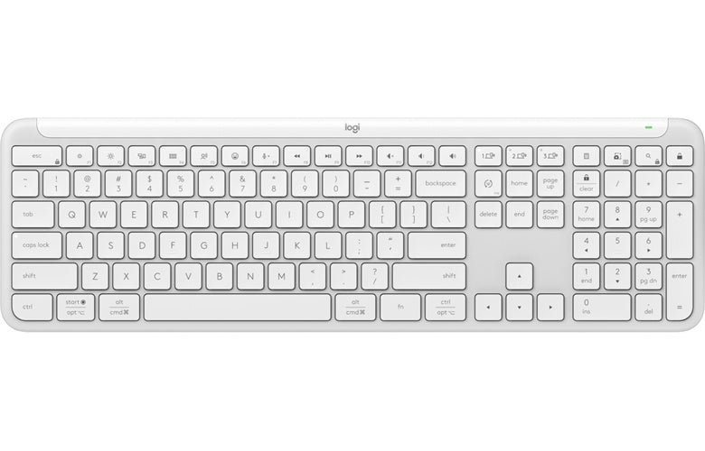 Logitech Signature Slim K950 - Keyboard - Spanish - Off white
