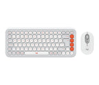 Logitech Pop Icon Combo - Keyboard and mouse set - Spanish (Latin American) - Off white