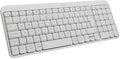 Logitech-K250 Compact Bluetooth Wireless Keyboard - Spanish Off-White