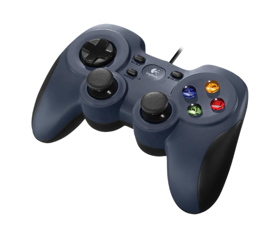 Logitech Gamepad F310 - Mando de videojuegos - 10 botones - cableado