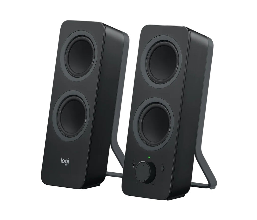 Logitech Z207 Bluetooth Computer Speakers - Altavoces - para PC - canal 2.0 - inalámbrico - Bluetooth - 5 vatios (Total) - negro