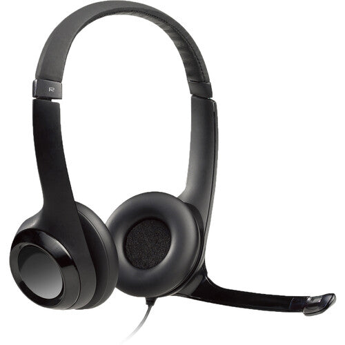 Logitech USB Headset H390 - Auricular - en oreja - cableado - USB