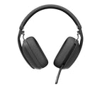 Logitech Zone Vibe 100 - Auricular - tamaño completo - Bluetooth - inalámbrico - grafito