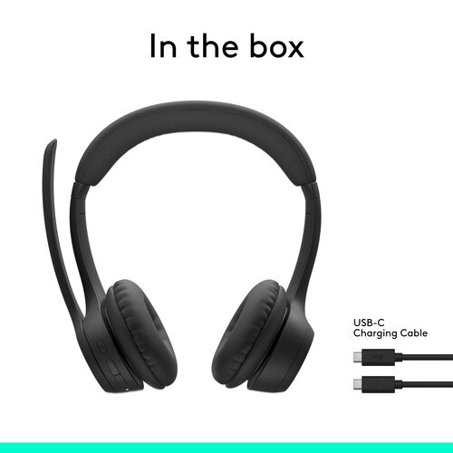 Logitech Zone - 300 - Headphones - Wireless - 981-001406