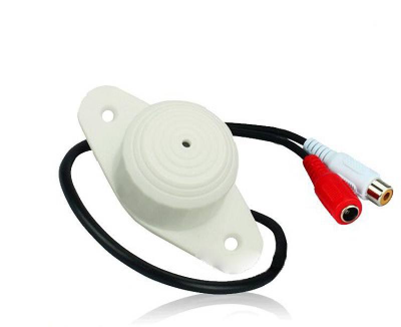 Micrófono cable para CCTV en forma de botón