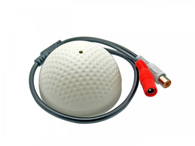 Micrófono cable para CCTV en forma de bola