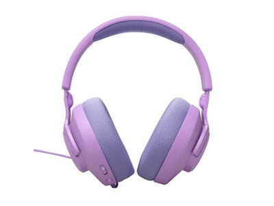 JBL Quantum 100M2 - Auriculares con diadema - Cableado - Púrpura- Respuesta de frecuencia 20 Hz - 20 kHz - Conector de 5.5mm -Tipo de micrófono Asta desmontable