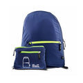 Mochila plegable KLIPX LitePack KFB-001BL, hasta 16", capacidad maxima de 5Kg, impermeable, Negro