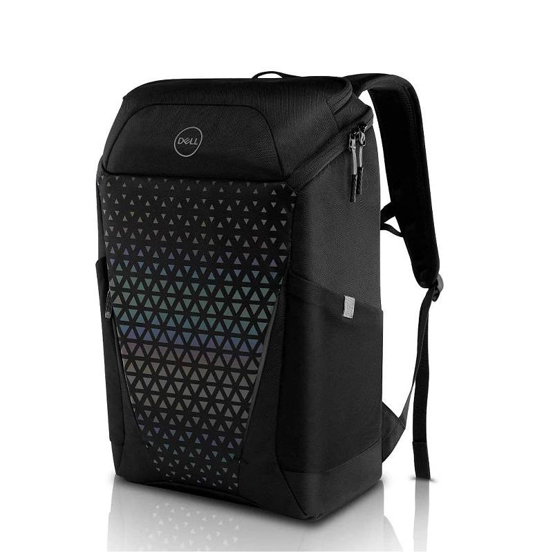 Mochila DELL para portatil de hasta 17", diseño reflector, nylon repelente al agua, color negro,