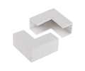 Union de Angulo Externo de PVC T-VISION, 30 x15mm Blanco
