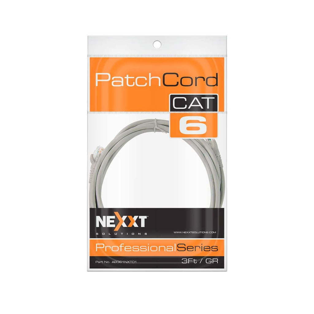 Nexxt Patch Cord Cat6 10Ft. BL