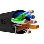 Nexxt Solutions Infrastructure - Outdoor UTP Cat5e - Cable 4P 24AWG - CMX - 305m / 1000ft - negro