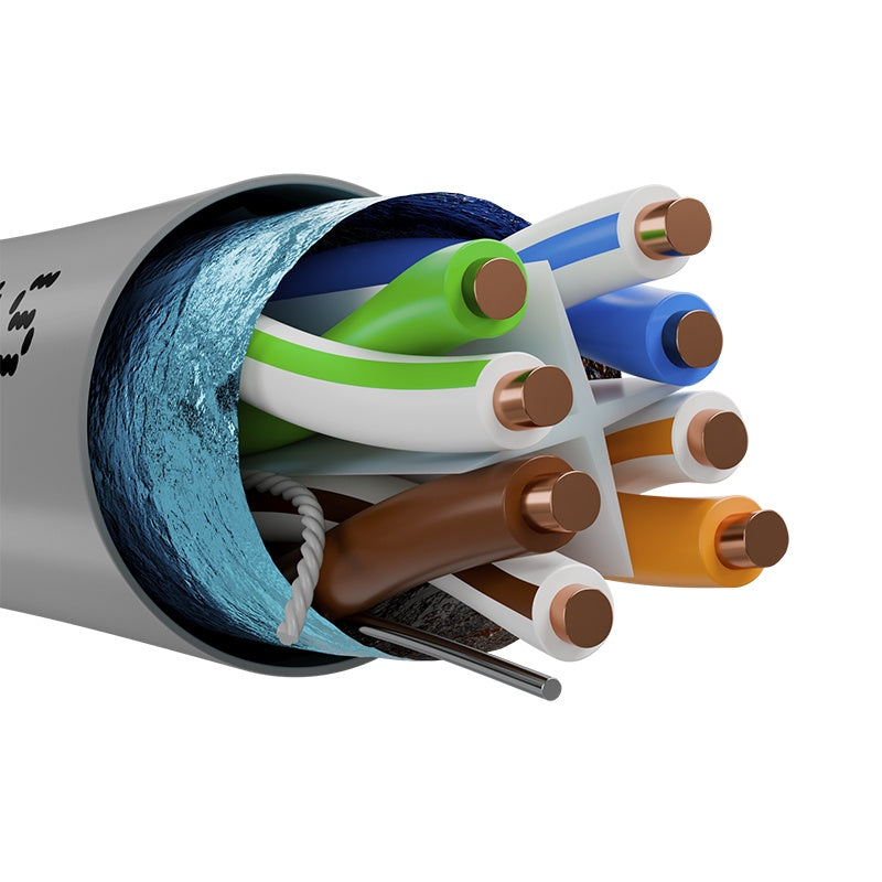 Nexxt Solutions - Bulk cable - FUTP - 305 m - Gray - FUTP LSZH-1