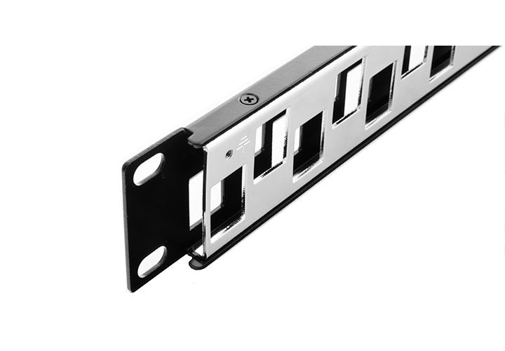 Nexxt - Modular Patch Panel - Cat6A - 24P for SFTP Keys Jack - Rack