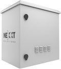 Nexxt Solutions Infrastructure - Outdoor Pole Mount Cabinet - SPCC steel - Light gray powder coat - Incluye acc mont barra tierra