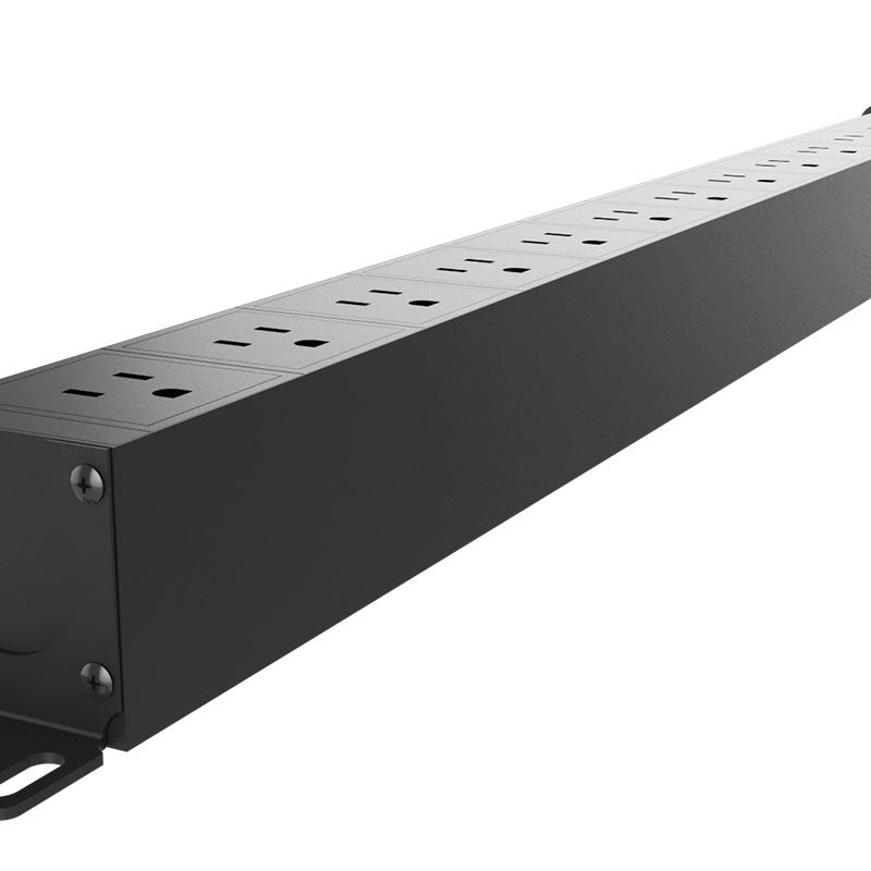 Nexxt Solutions Infrastructure - Power distribution unit expansion module - Rack-mountable - AC 110-125 V - 12 Tomas de Corriente - NEMA 5-15 Vertical