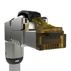 Nexxt Solutions Infrastructure - Modular Plug Termination Link - Cat6A - Packaged Quantity: 1 - 90 grados
