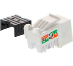 Nexxt Solutions Infrastructure - Keystone Jack - Category 6 - Cat6 Unshd KJ White