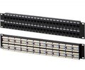PATCH PANEL AMP CAT5E 48PORTS CON JACK - 2U