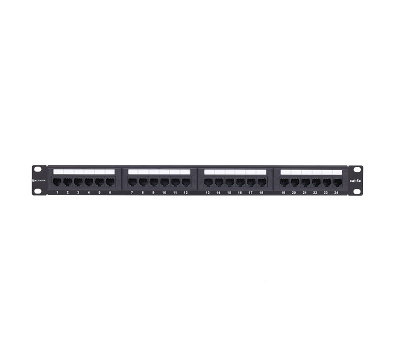 PATCH PANEL T-VISION CAT5E 24 PUERTOS