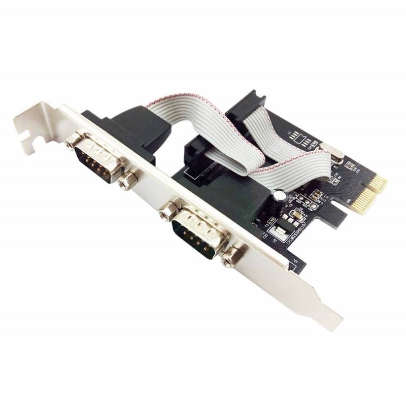 Tarjeta PCI Express de expansión de puerto serie RS232, 9 pin, WCH382L