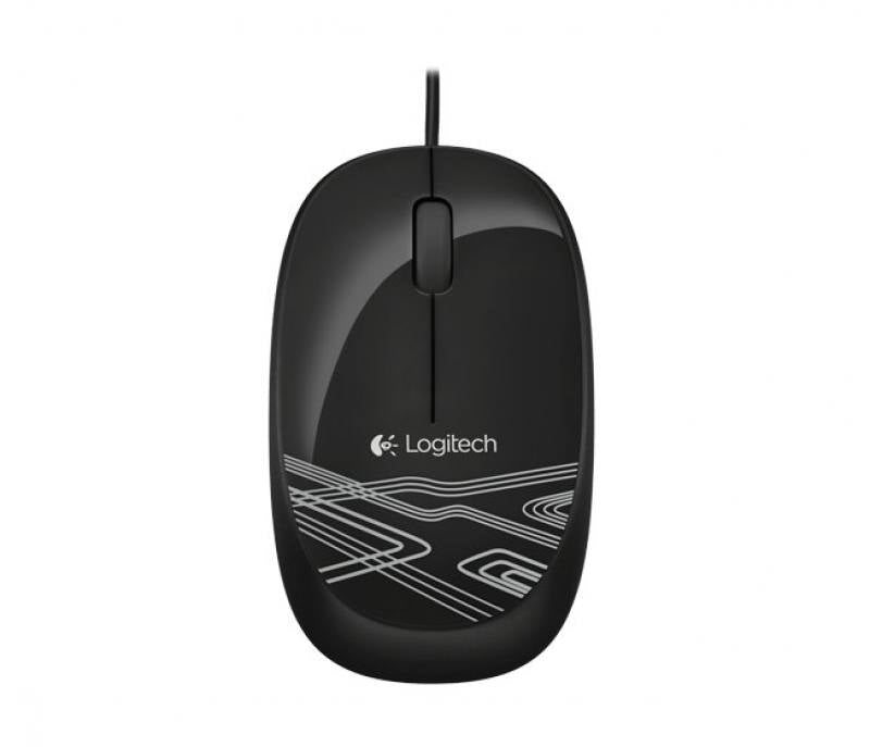 Ratón Óptico Logitech M105, USB, 1000 Dpi, 3 Botones, Negro