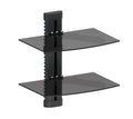 Soporte de pared ARGOM con 2 estantantes, peso máximo de 8Kgs (17.6 lbs.)