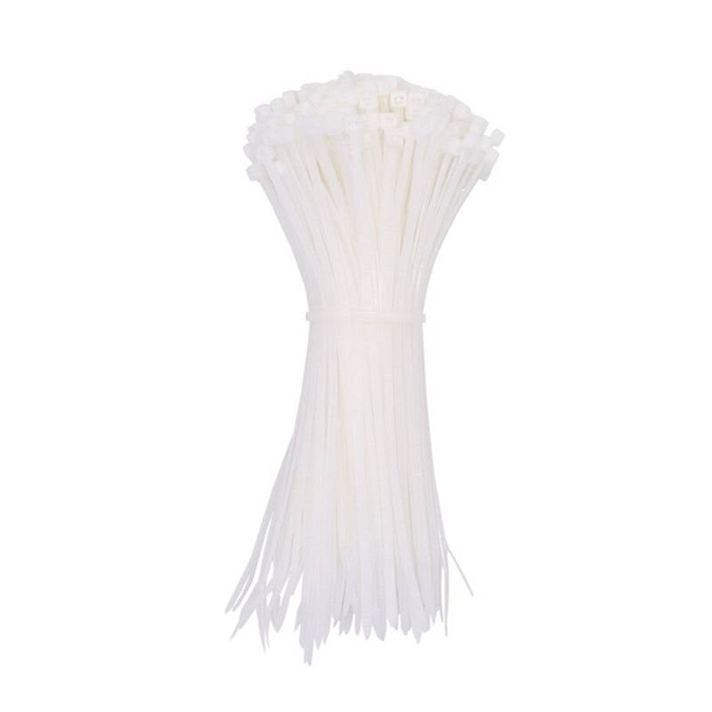 Sunchos Nylon , 15 (5 * 400mm) 100PCS Blancos