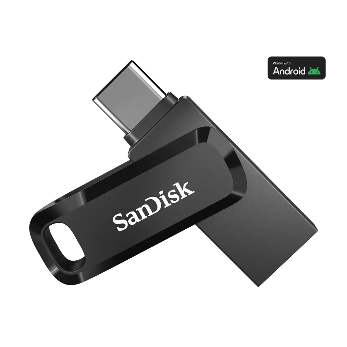 SanDisk - USB flash drive - 128 GB - USB 3.1 / USB-C