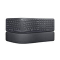 Teclado LOGITECH ERGO K860, Inalambrico Bluetooth, ergonómico, Español, Negro